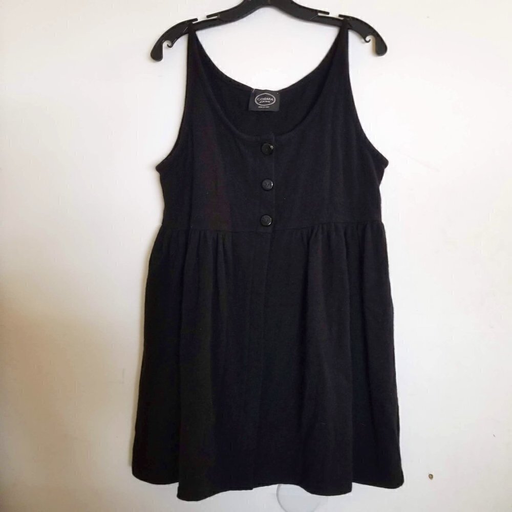 C. CHIARA Sleeveless Angora Sweater Dress Size 42